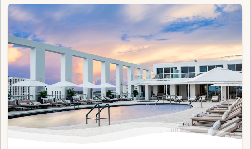 Aution hotel pool image