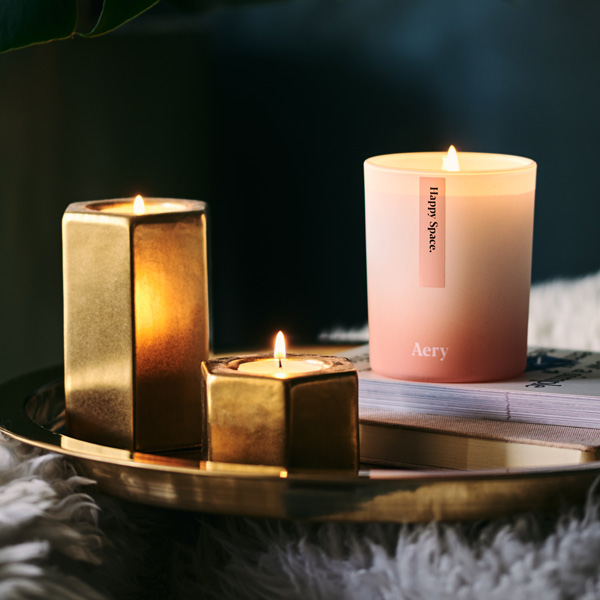 Aery Living Happy Space Aromatherapy Candle