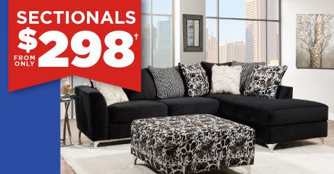 Sectionals from only $298