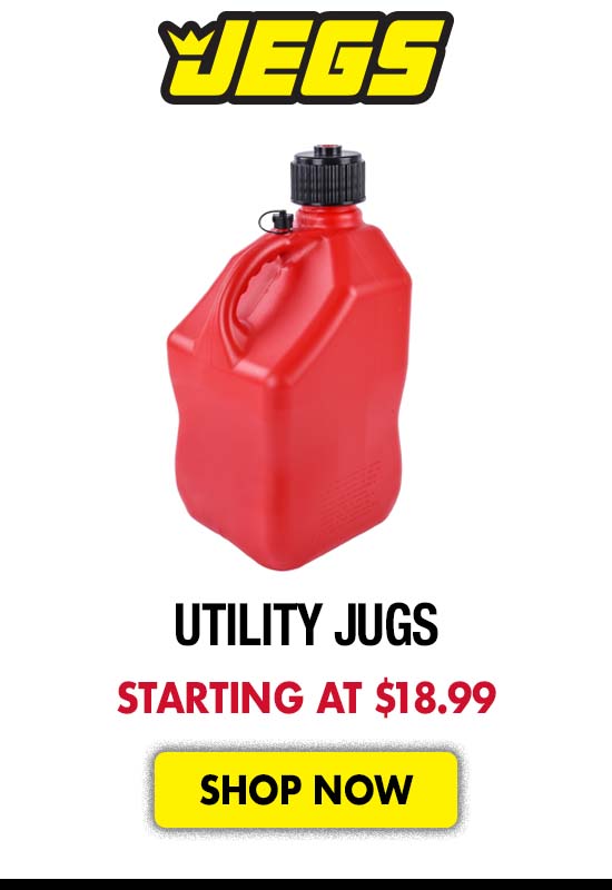 JEGS Utility Jugs - Starting at $18.99