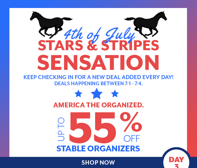 4th of July: Stars & Stripes Sensation. A new deal everyday from 7/1/20 - 7/4/20. Valid while supplies last.