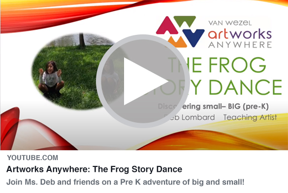 Artworks Anywhere: The Frog Story Dance | Video Thumbnail