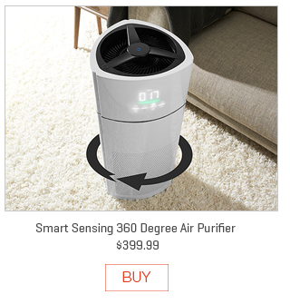 Smart Sensing 360 Degree Air Purifier