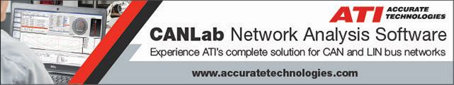 CANLab Network Analysis Software - ATI Accurate Technologies