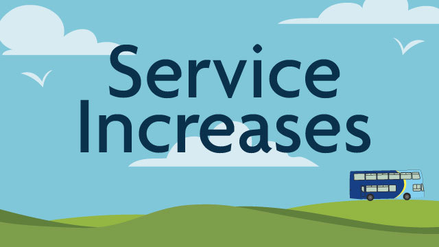 service increase
