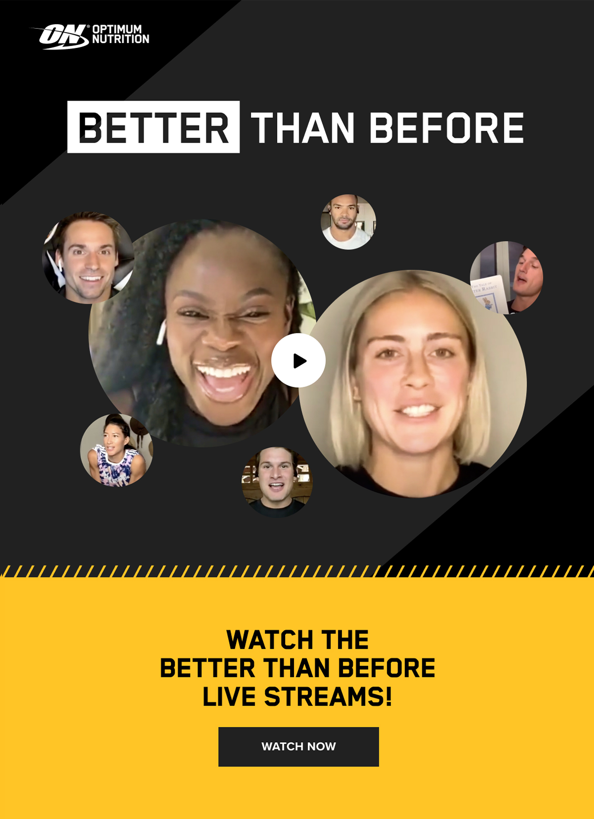 Watch the Better Than Before Live Streams!