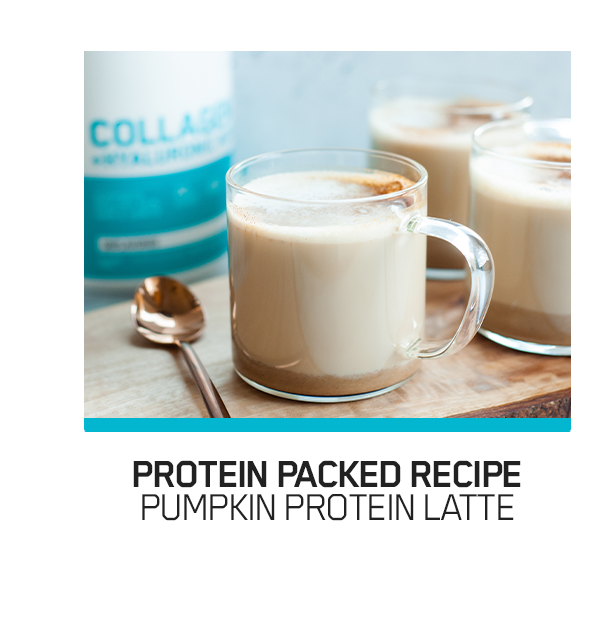 Protein Packed Recipe - Pumpkin Protein Latte