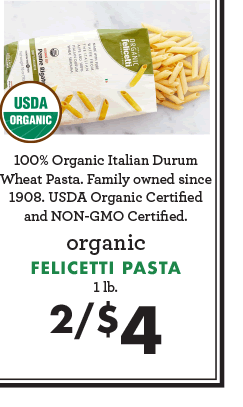 Organic Felicetti Pasta - 2 for $4