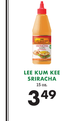 Lee Kum Kee Sriracha - $3.49