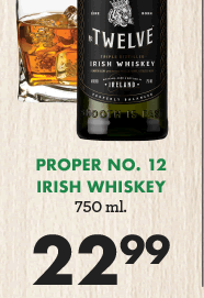 Proper No. 12 Irish Whiskey - $22.99
