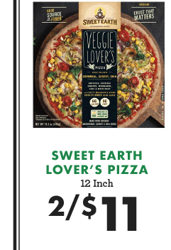 Sweet Earth Lover''s Pizza - 2 for $11