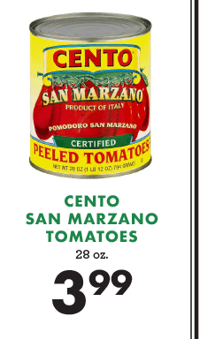 Cento San Marzano Tomatoes - $3.99