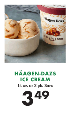 Haagen-Dazs Ice Cream - $3.49