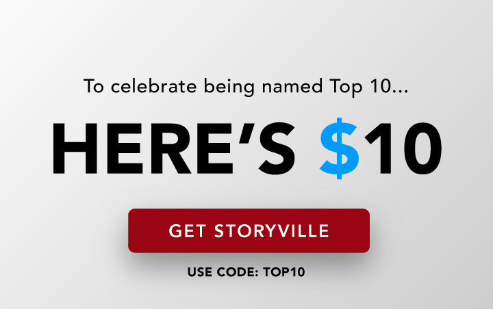 To celebrate being named Top 10... Here''s $10!