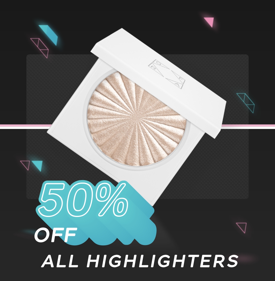 50% off Highlighters