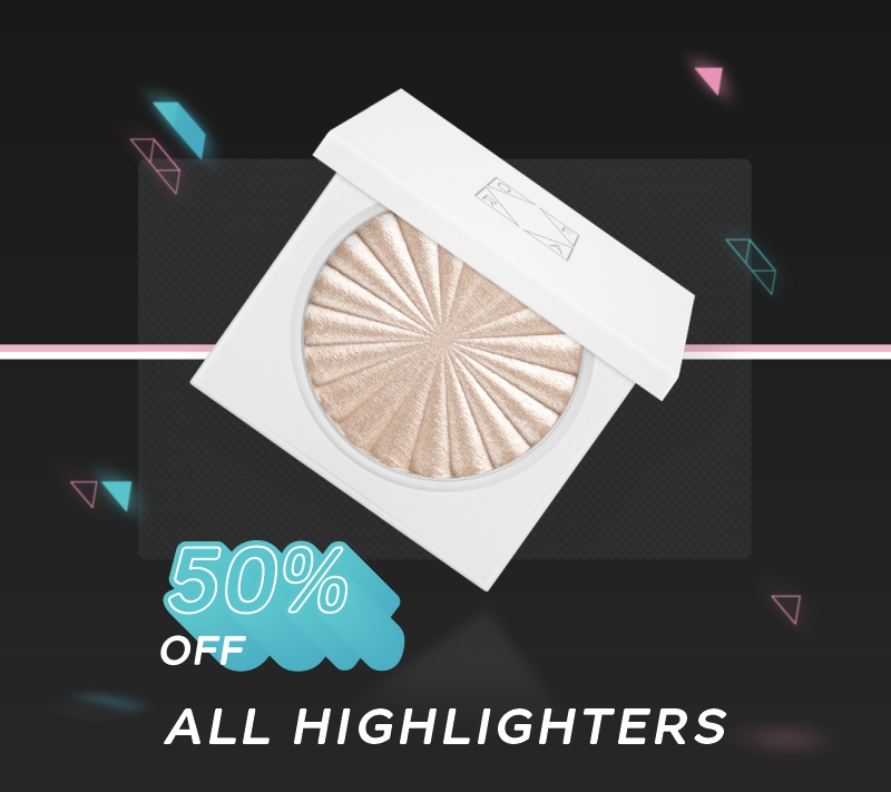 50% off Highlighters