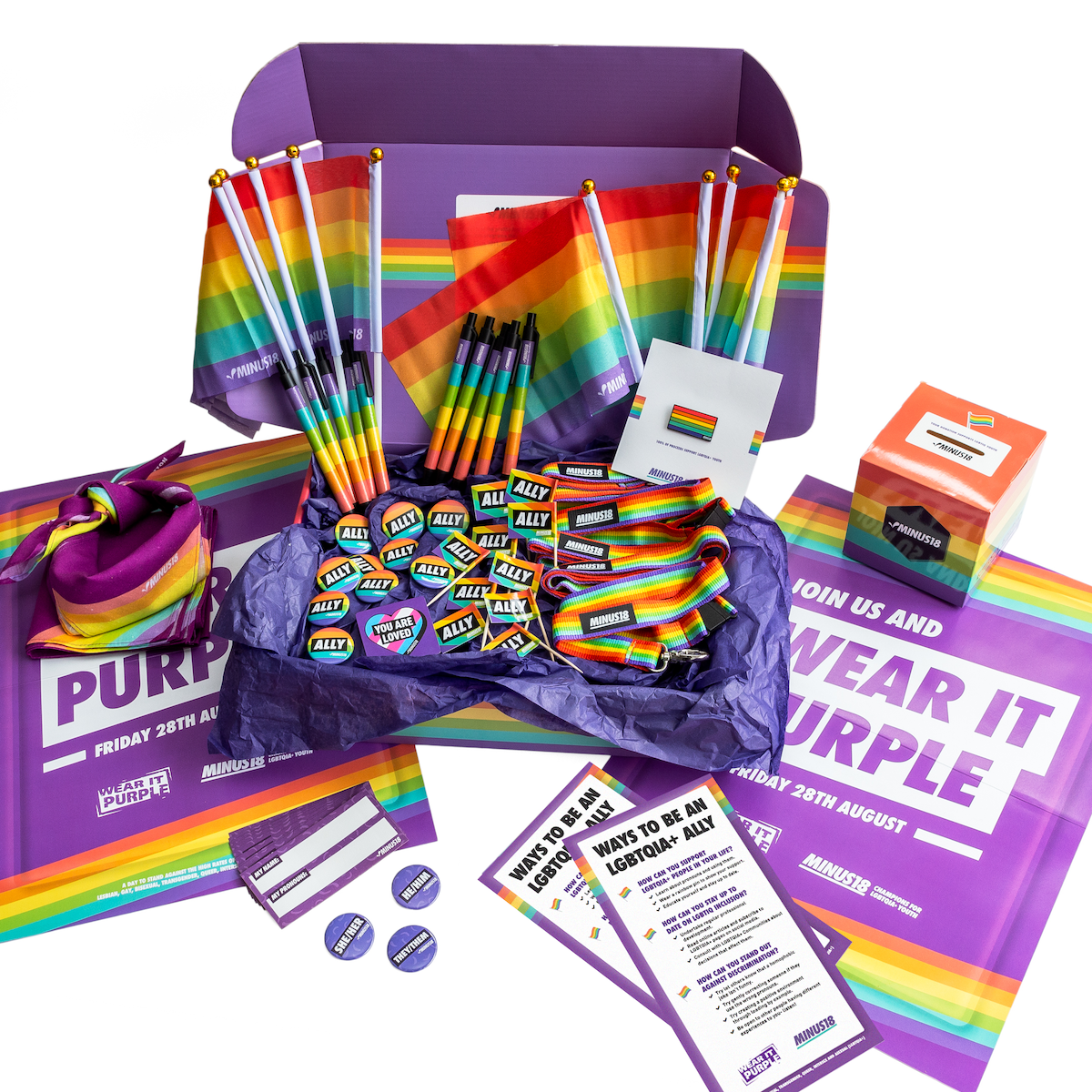 Pride goodies for the whole office