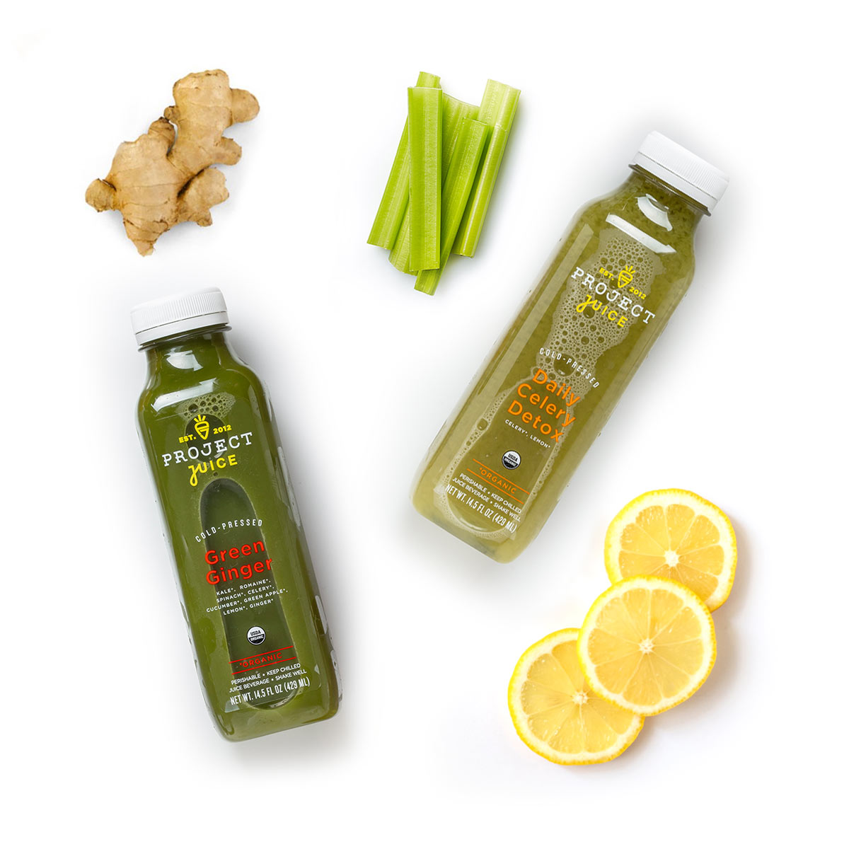 Green Ginger and Daily Celery Detox