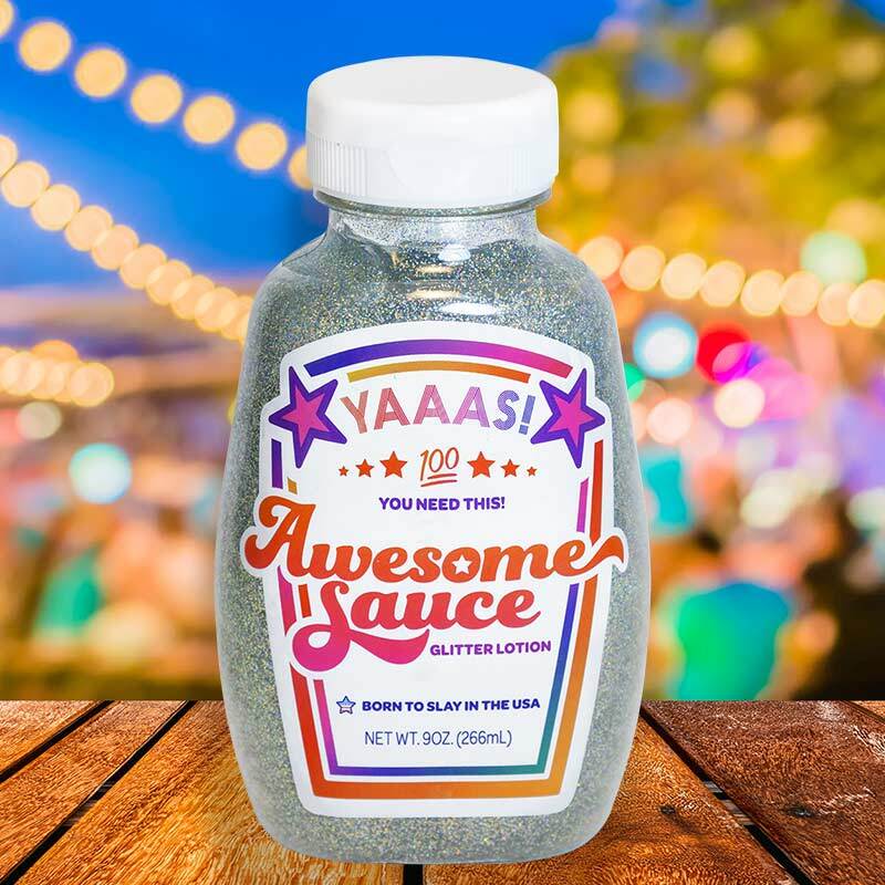 Image of Awesome Sauce Holographic Glitter Lotion