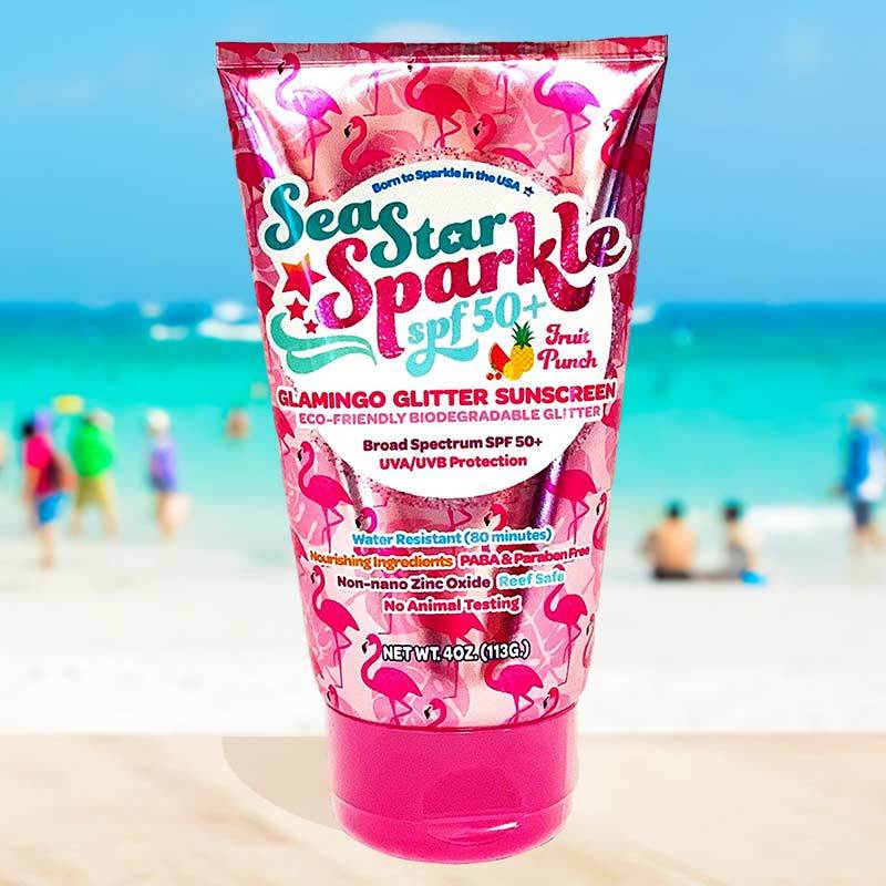 Image of Glamingo Fruit Punch Scented Glitter Sunscreen