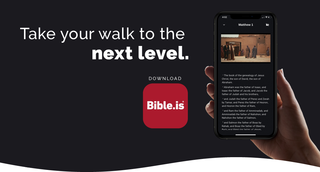 Click here to find out more about the free Bible.is app. 