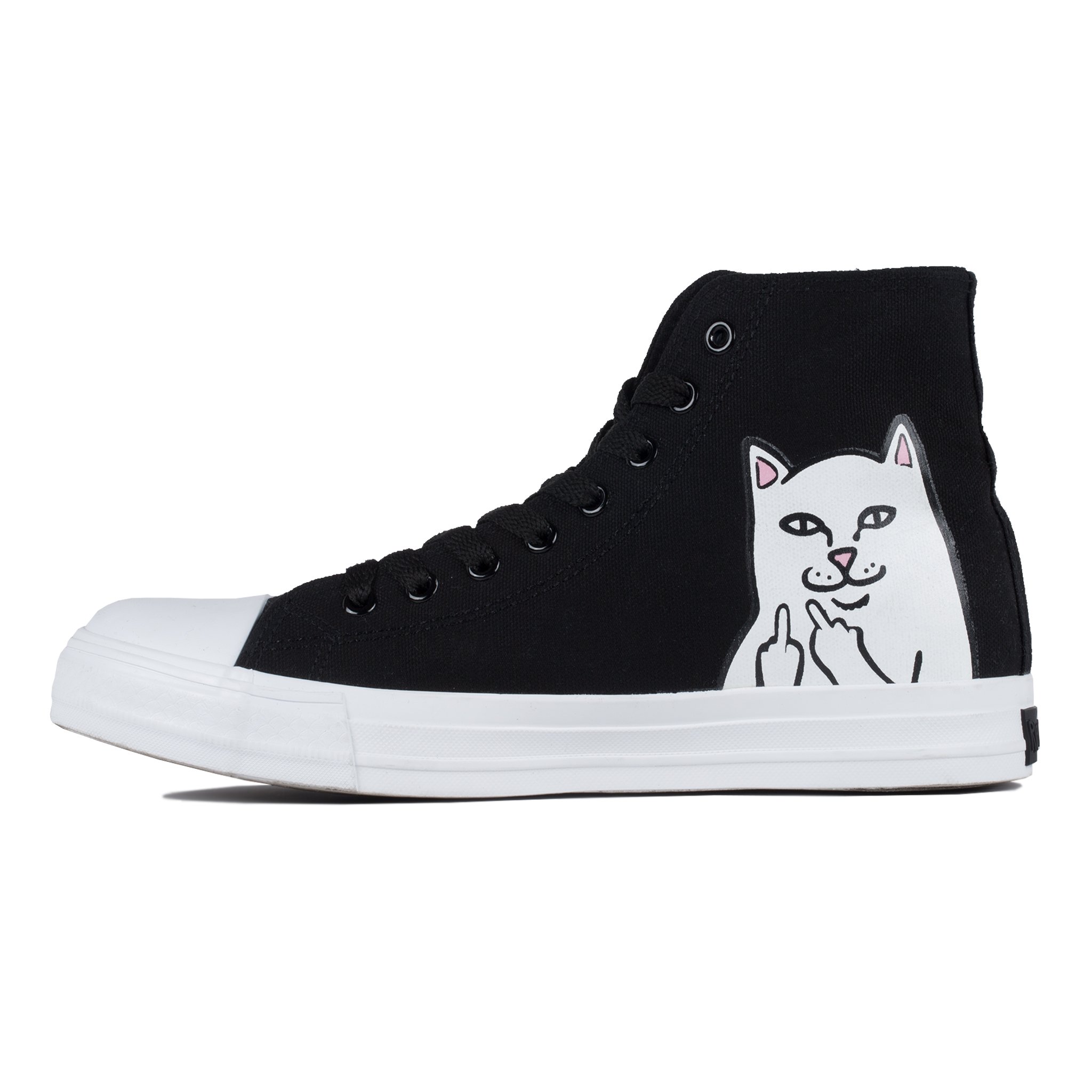 Image of Lord Nermal High-Top Shoes (Black)