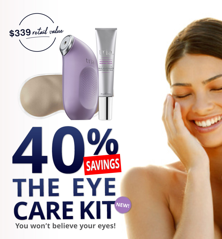 40% off retail price : The New Eye Care Kit