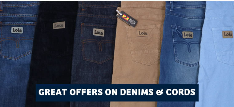 Jeans & Cords Offers