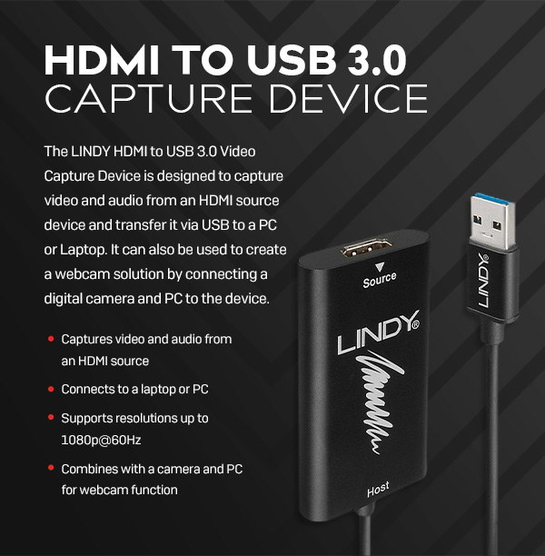 HDMI to USB 3.0 Video Capture Device