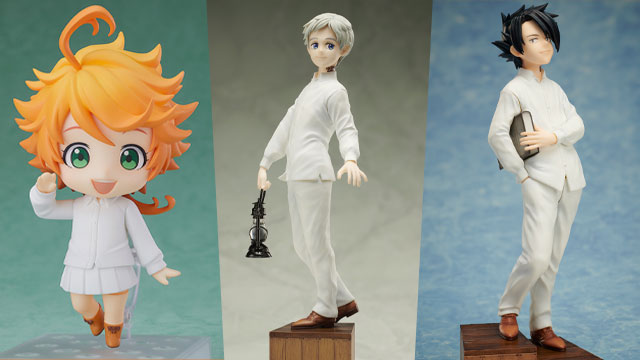 Solve the mystery with your very own The Promised Neverland collectibles