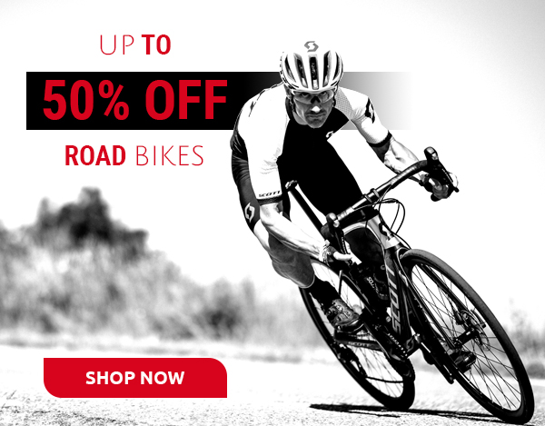 50% Off Road Bikes