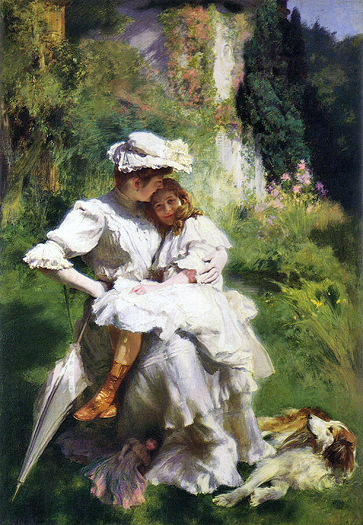 Tendresse Maternelle by Emile Friant