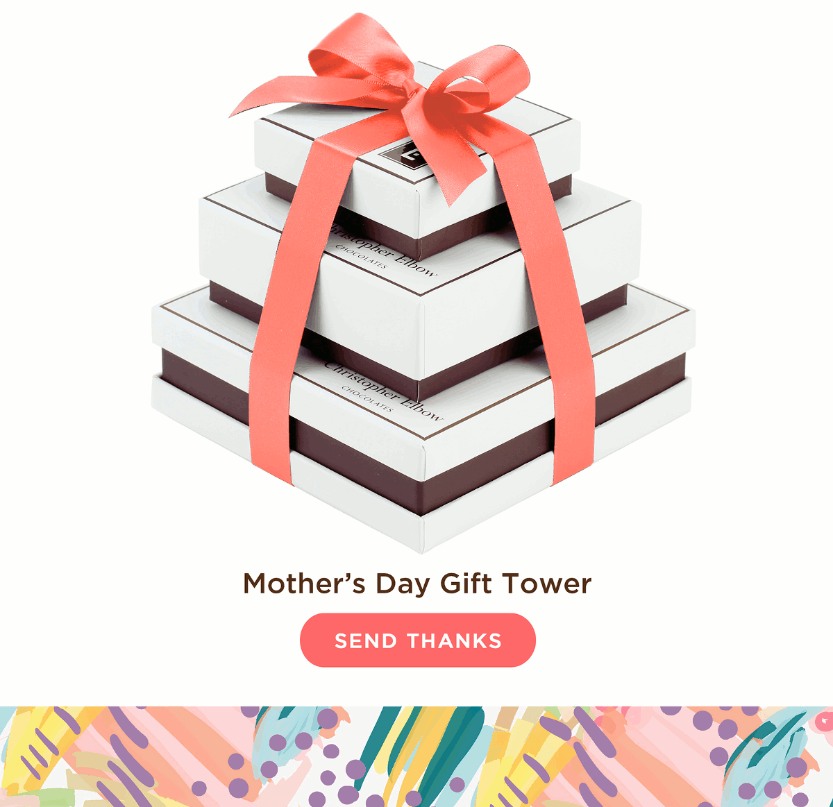 Mother''s Day Chocolate Gift Tower