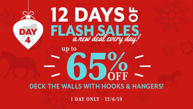 12 Days of Flash Sales: Day 4 up to 65% Easy-Up Stable Organizers.