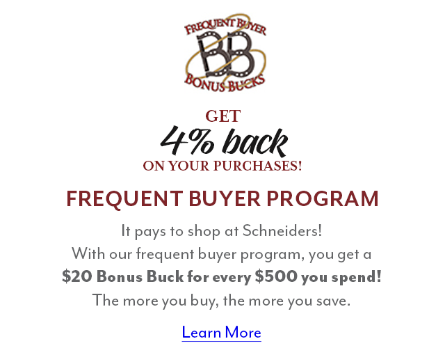 Get 4% back on your purchases with Bonus Bucks