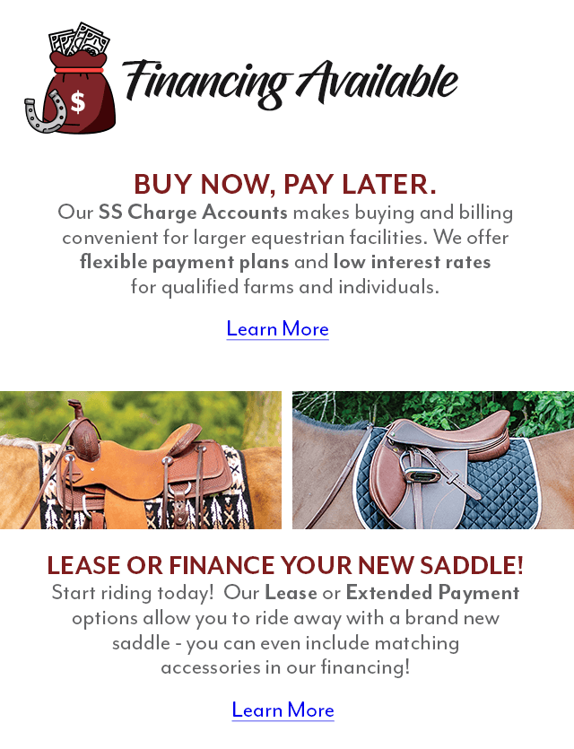 We have easy and convenient financing options available to you.