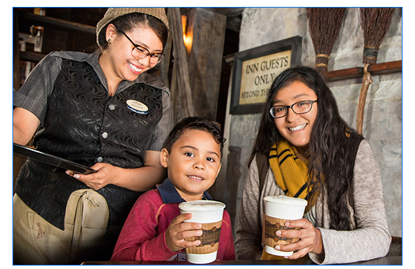 Enjoy Hot Butterbeer at The Wizarding World of Harry Potter