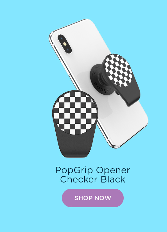 Shop PopGrip Opener Checker Black
