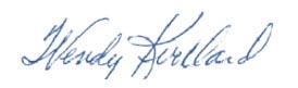 Wendy Kirkland signature