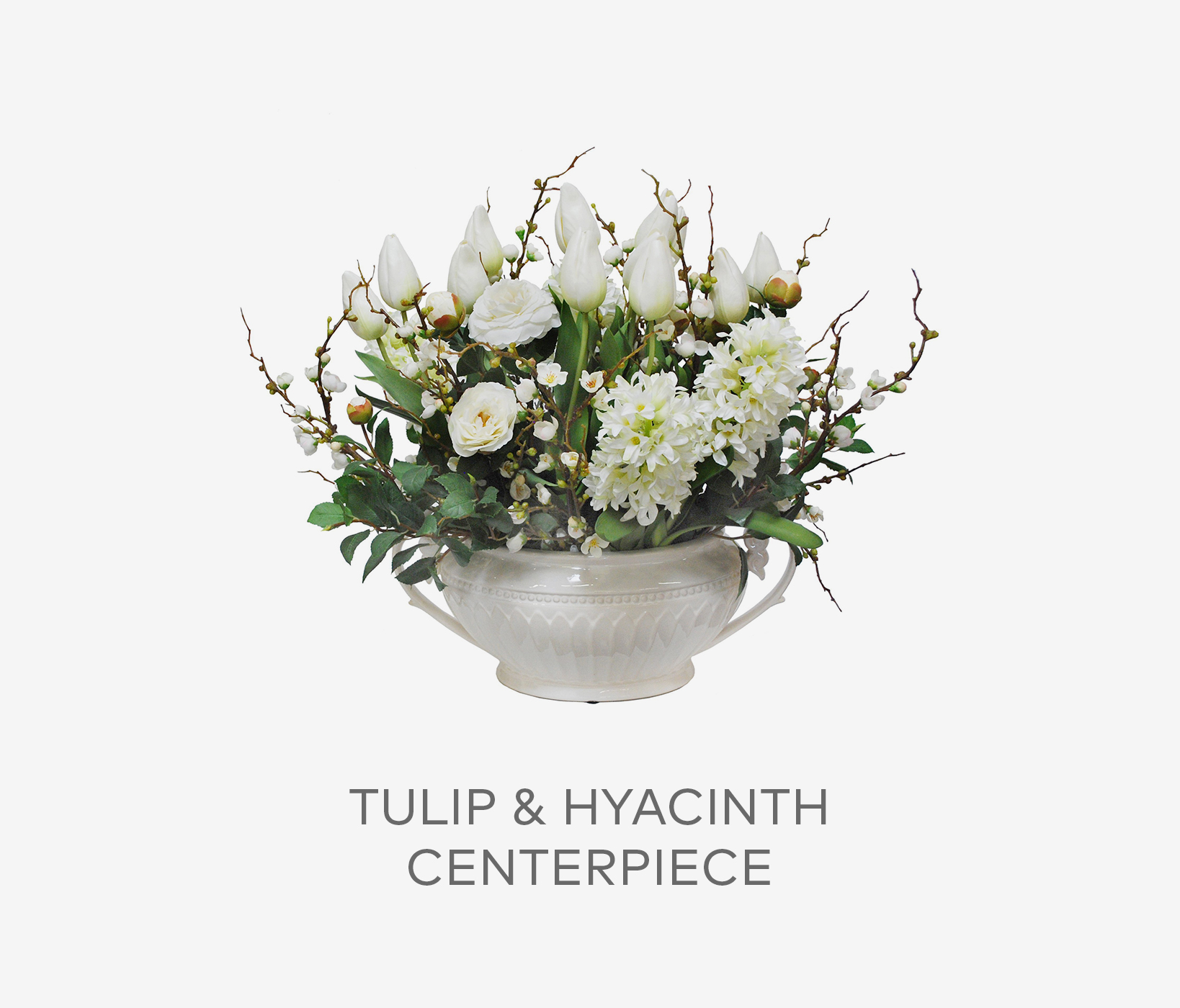 Tulip & Hyacinth Centerpiece