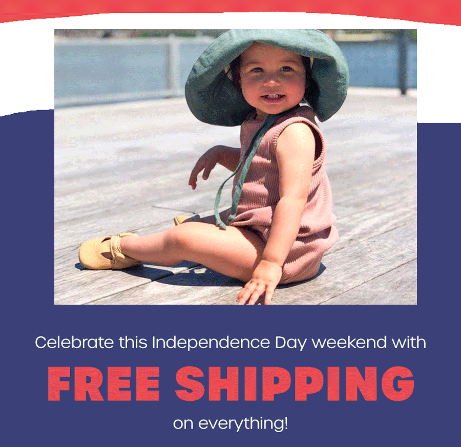 Free Shipping for Independence Day Weekend!