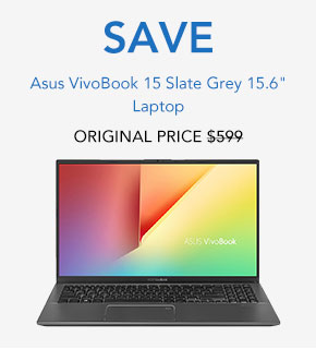 Asus VivoBook 15 Slate Grey 15.6 Laptop