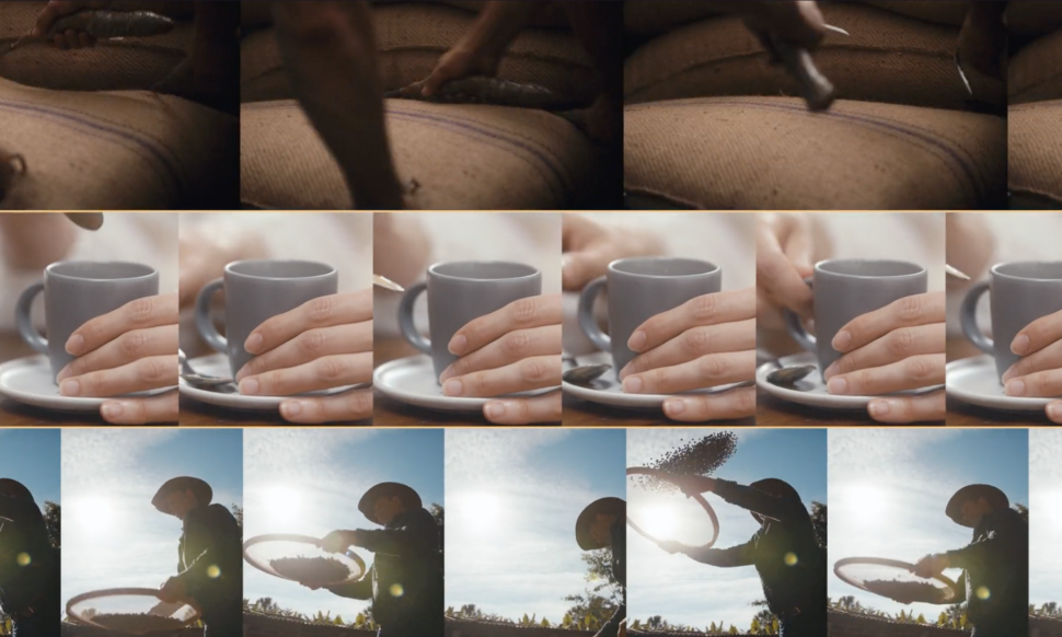 coffee process images grid