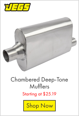 JEGS Chambered Deep-Tone Mufflers - Starting at $25.19