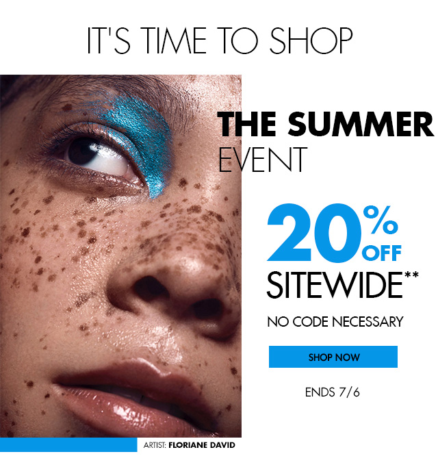 20% OFF**SITEWIDE.It''s time to shop