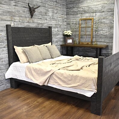 Platform Bed - Mason, Wood Headboard, Platform Bed Queen, Wood Bed Frame,
