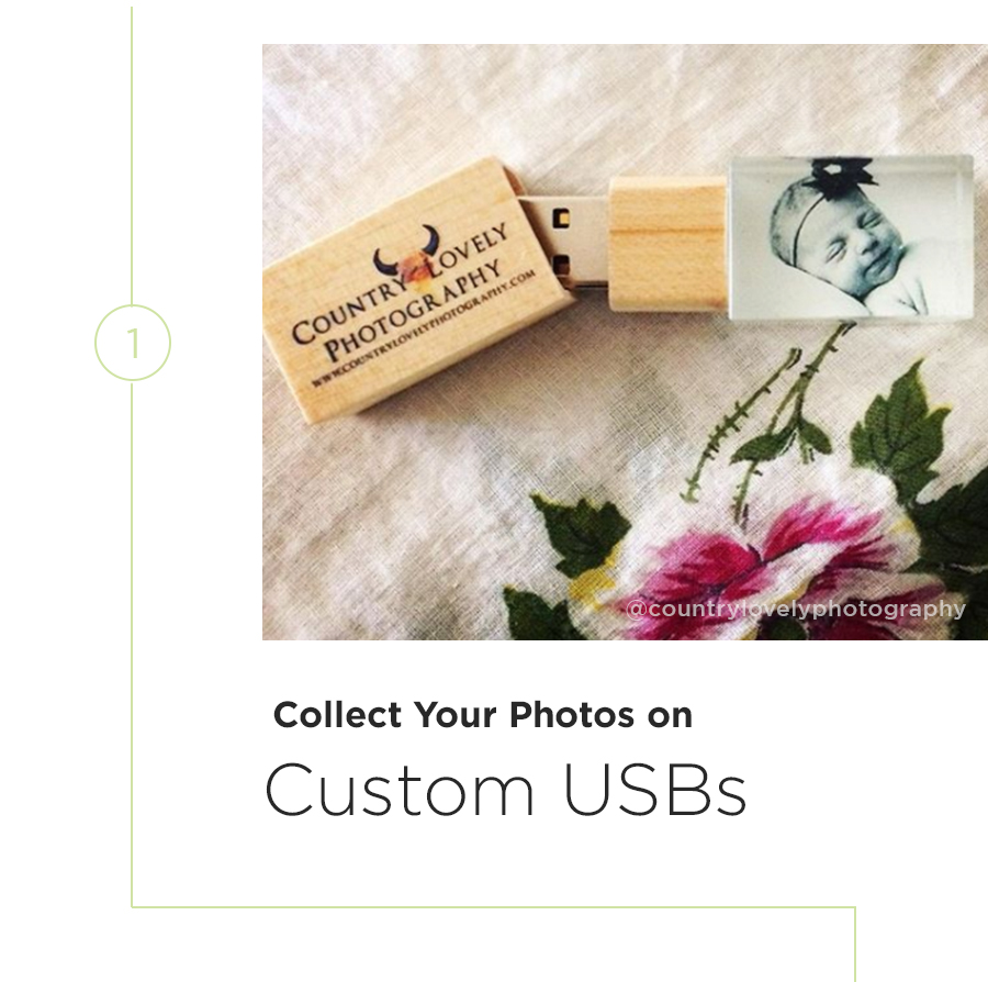 Collect Your Photos on Custom USBs