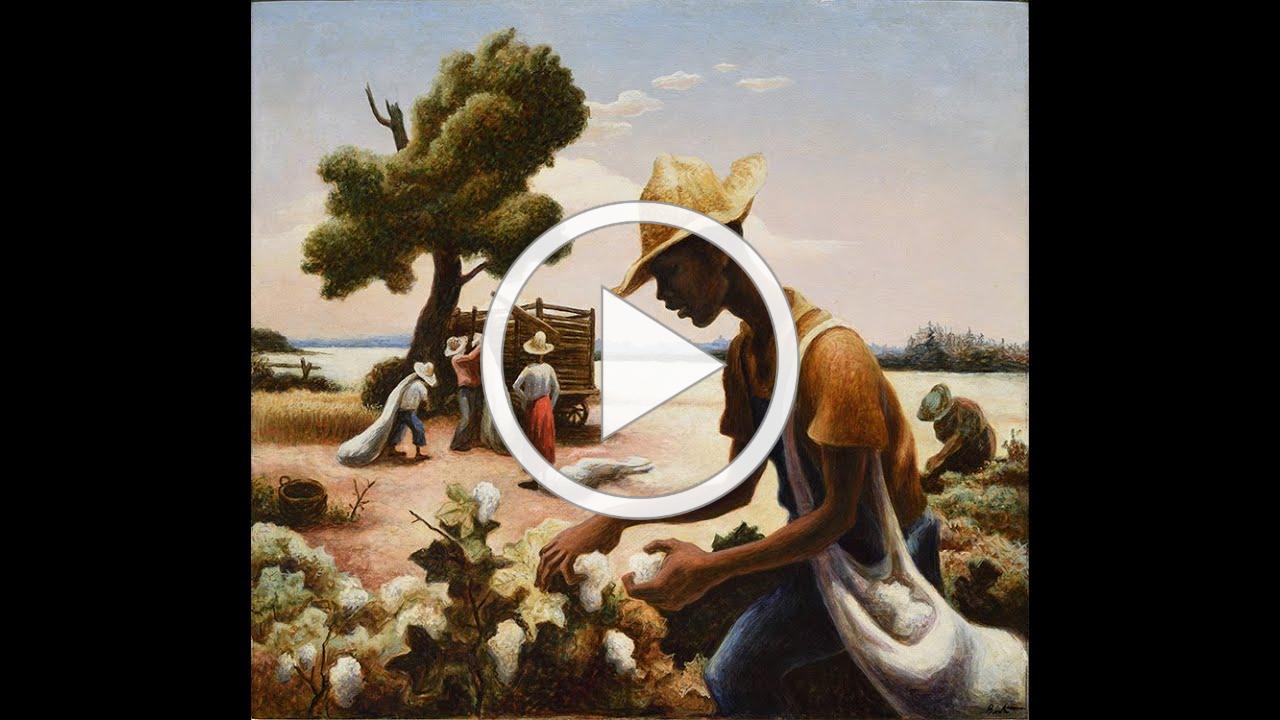 Artwork Spotlight: The Cotton Picker by Thomas Hart Benton