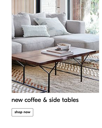 new coffee & side tables
