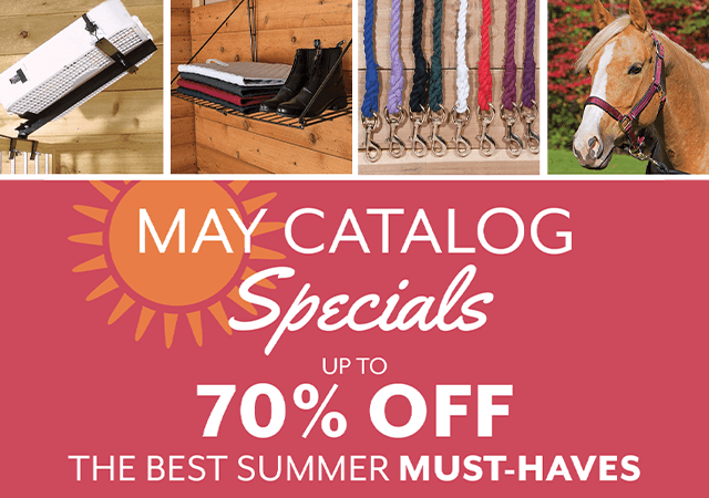 Up to 70% off May Catalog Specials. Hot deals on some of our best summer must-haves.